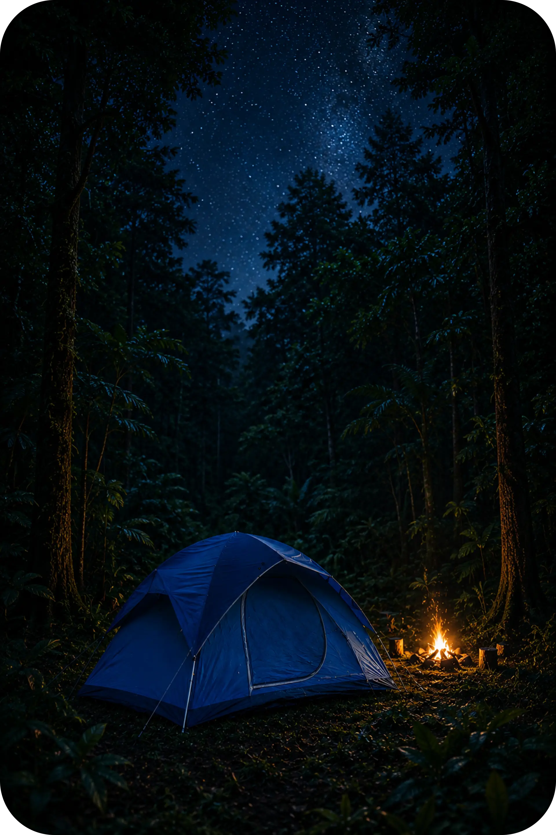 Wake up in nature. Sleep in silence.